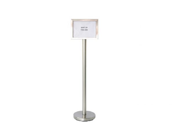 Stainless Steel Sign Board Stand – FLOORMAC (M) SDN BHD